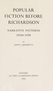 Popular fiction before Richardson